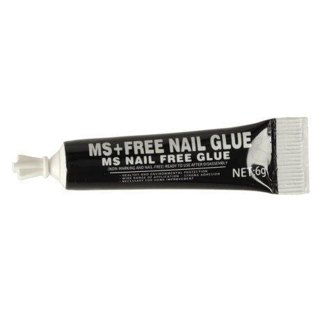 Wieszak ścienny haczyk łazienkowy czarny Kik Sp. z o. o. Sp. k.