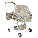 Wózek dla lalek gondola głęboki + torba gwiazdki Kik Sp. z o. o. Sp. k.
