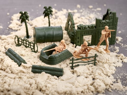 Żołnierzyki baza wojskowa figurki zestaw 114el. Kik Sp. z o. o. Sp. k.