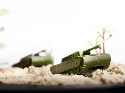 Żołnierzyki baza wojskowa figurki zestaw 307el. Kik Sp. z o. o. Sp. k.