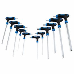 Bituxx Imbusy typ t 11 elementów stal chromowo-wanadowa wytrzymałe ergonomiczne