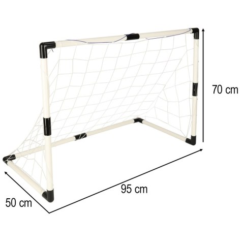 Bramka piłkarska do piłki nożnej dla dzieci treningowa 95 x 48 x 70 cm Kik Sp. z o. o. Sp. k. Bramka piłkarska do piłki nożnej dla dzieci treningowa 95 x 48 x 70 cm Kik Sp. z o. o. Sp. k.