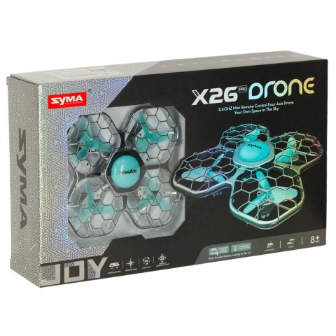 Dron RC Syma X26PRO 2.4GHz Wi-Fi czarny Kik Sp. z o. o. Sp. k. Dron RC Syma X26PRO 2.4GHz Wi-Fi czarny Kik Sp. z o. o. Sp. k.