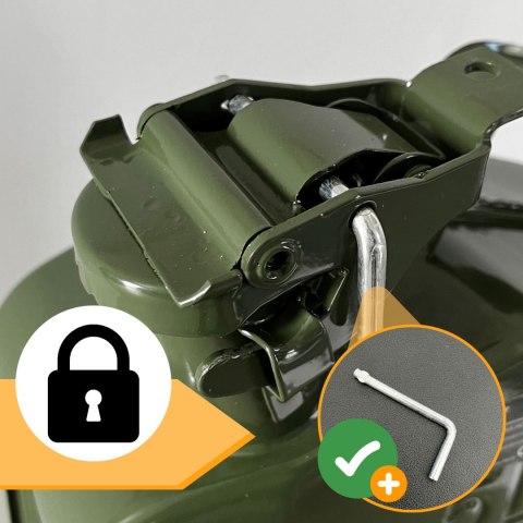 E-hurtownia Kanister metalowy 10l bituxx na paliwo stihl kompatybilny atestowany CE E-hurtownia Kanister metalowy 10l bituxx na paliwo stihl kompatybilny atestowany CE
