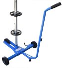 E-hurtownia Mobilny Stojak Na Opony Felgi Koła 4 szt. 100kg 72cm Organizer Warsztatowy