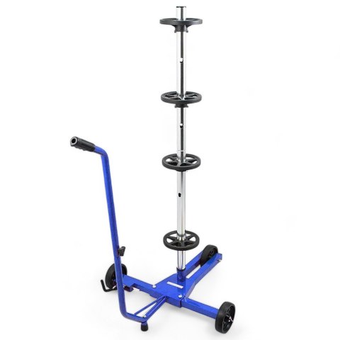 E-hurtownia Mobilny Stojak Na Opony Felgi Koła 4 szt. 100kg 72cm Organizer Warsztatowy E-hurtownia Mobilny Stojak Na Opony Felgi Koła 4 szt. 100kg 72cm Organizer Warsztatowy