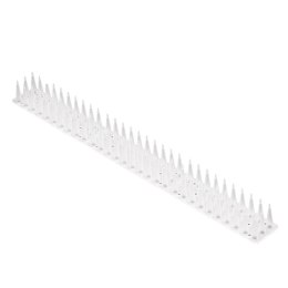 Kolce na gołębie listwa na ptaki odstaszacz plastikowe gęste białe 8el. 43 cm Kik Sp. z o. o. Sp. k.