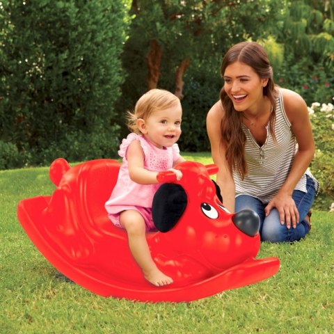 Little Tikes LITTLE TIKES Piesek Na Biegunach Czerwony Bujak Little Tikes LITTLE TIKES Piesek Na Biegunach Czerwony Bujak