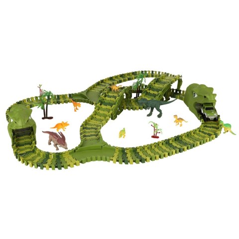 Tor wyścigowy dinozaury samochody 240 elementów Kik Sp. z o. o. Sp. k. Tor wyścigowy dinozaury samochody 240 elementów Kik Sp. z o. o. Sp. k.