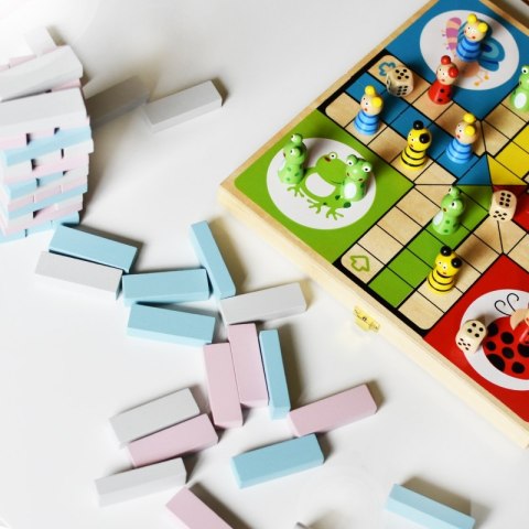 Viga Toys VIGA Drewniana gra Ludo Chińczyk Viga Toys VIGA Drewniana gra Ludo Chińczyk
