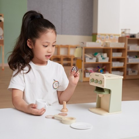 Viga Toys VIGA PolarB Drewniany Ekspres do Kawy Zielony + Akcesoria
