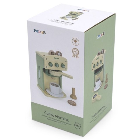 Viga Toys VIGA PolarB Drewniany Ekspres do Kawy Zielony + Akcesoria