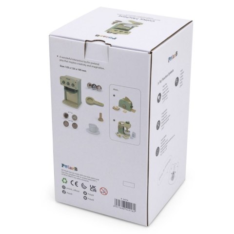 Viga Toys VIGA PolarB Drewniany Ekspres do Kawy Zielony + Akcesoria