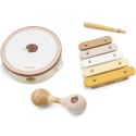 Viga Toys VIGA PolarB Zestaw Instrumentów Muzycznych Z Jeżykiem
