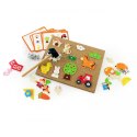 Viga Toys VIGA Przybijanka Drewniana Farma Tablica Korkowa Montessori