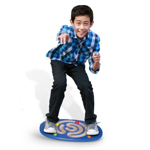 Viga Toys VIGA Sensoryczna Drewniana Deska do balansowania z labiryntem