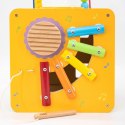 Viga Toys Viga Drewniana Kostka Edukacyjna 5w1