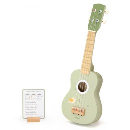 Viga Toys Viga Drewniane Ukulele Gitara Dla Dzieci Zielone Z Nutami