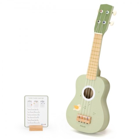 Viga Toys Viga Drewniane Ukulele Gitara Dla Dzieci Zielone Z Nutami Viga Toys Viga Drewniane Ukulele Gitara Dla Dzieci Zielone Z Nutami