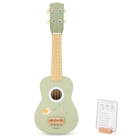 Viga Toys Viga Drewniane Ukulele Gitara Dla Dzieci Zielone Z Nutami Viga Toys Viga Drewniane Ukulele Gitara Dla Dzieci Zielone Z Nutami