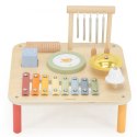 Viga Toys Viga Drewniany Stolik Edukacyjny Muzyczny Sensoryczny 7W1