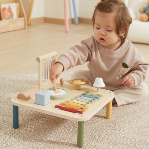 Viga Toys Viga Drewniany Stolik Edukacyjny Muzyczny Sensoryczny 7W1 Viga Toys Viga Drewniany Stolik Edukacyjny Muzyczny Sensoryczny 7W1