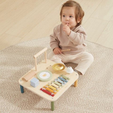 Viga Toys Viga Drewniany Stolik Edukacyjny Muzyczny Sensoryczny 7W1 Viga Toys Viga Drewniany Stolik Edukacyjny Muzyczny Sensoryczny 7W1