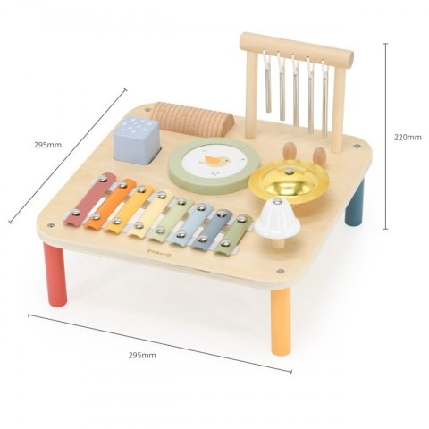 Viga Toys Viga Drewniany Stolik Edukacyjny Muzyczny Sensoryczny 7W1 Viga Toys Viga Drewniany Stolik Edukacyjny Muzyczny Sensoryczny 7W1