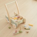 Viga Toys Viga Drewniany Wózek Na Klocki Pchacz