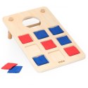 Viga Toys Viga Gra Zręcznościowa 2w1 Kółko i Krzyżyk + Cornhole - Rzut Do celu