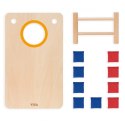Viga Toys Viga Gra Zręcznościowa 2w1 Kółko i Krzyżyk + Cornhole - Rzut Do celu