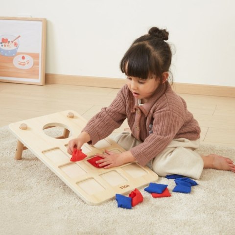 Viga Toys Viga Gra Zręcznościowa 2w1 Kółko i Krzyżyk + Cornhole - Rzut Do celu
