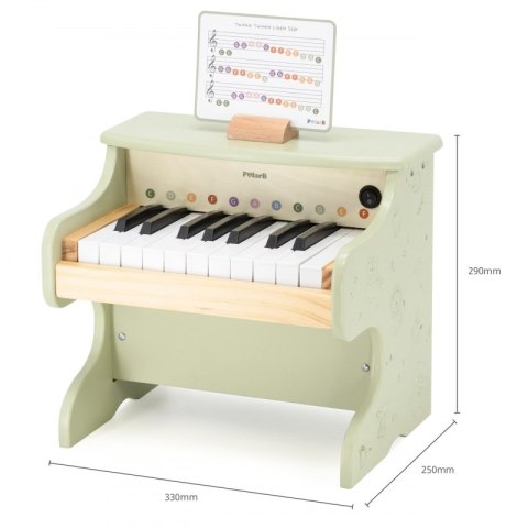 Viga Toys Viga Pianino Zielone Nauka Gry Viga Toys Viga Pianino Zielone Nauka Gry