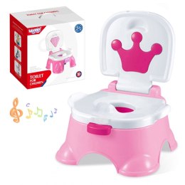 Woopie Baby WOOPIE BABY Pierwszy Nocnik dla Dziecka z Muzyką 3w1 Krzesełko Stopień