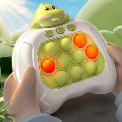 Woopie WOOPIE Gra POP IT Elektryczna Antystresowa Zręcznościowa Dinozaur Zielony Zestaw 9 szt. Woopie WOOPIE Gra POP IT Elektryczna Antystresowa Zręcznościowa Dinozaur Zielony Zestaw 9 szt.