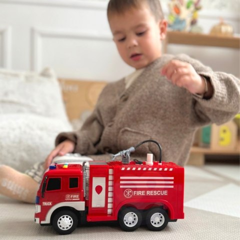 Woopie WOOPIE Zdalnie Sterowane Auto Wóz Strażacki RC Funkcja Pryskania Wodą Woopie WOOPIE Zdalnie Sterowane Auto Wóz Strażacki RC Funkcja Pryskania Wodą