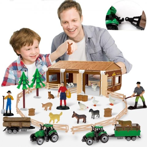 Woopie WOOPIE Zestaw Mały Farmer XL Figurki Gospodarstwo Woopie WOOPIE Zestaw Mały Farmer XL Figurki Gospodarstwo