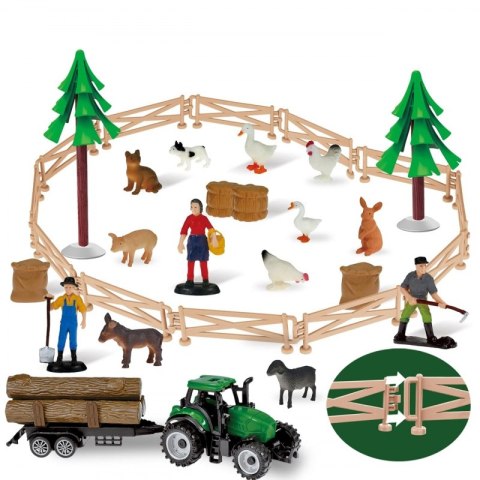 Woopie WOOPIE Zestaw Mały Farmer XL Figurki Gospodarstwo Woopie WOOPIE Zestaw Mały Farmer XL Figurki Gospodarstwo