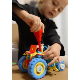 Woopie WOOPIE Zestaw Pojazdów Klocki Konstrukcyjny 6w1 STEM