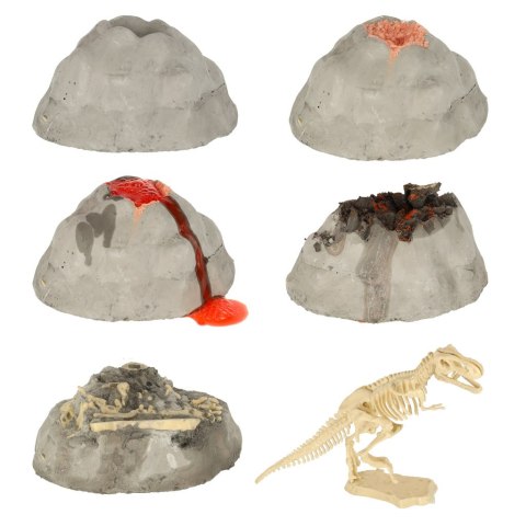 Zestaw edukacyjny do eksperymentów naukowych wulkan lawa Kik Sp. z o. o. Sp. k.