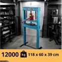 Bituxx Prasa hydrauliczna 12 ton warsztatowa stalowa regulowana 17-80cm bituxx