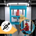 Bituxx Prasa hydrauliczna 12 ton warsztatowa stalowa regulowana 17-80cm bituxx