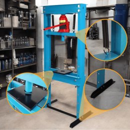 E-hurtownia Prasa hydrauliczna 20 ton warsztatowa regulowana 23-93cm certyfikat CE