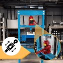 E-hurtownia Prasa hydrauliczna 20 ton warsztatowa regulowana 23-93cm certyfikat CE