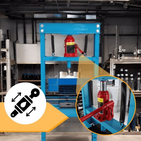 E-hurtownia Prasa hydrauliczna 20 ton warsztatowa regulowana 23-93cm certyfikat CE E-hurtownia Prasa hydrauliczna 20 ton warsztatowa regulowana 23-93cm certyfikat CE