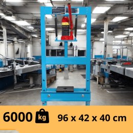 E-hurtownia Prasa hydrauliczna 6t z wymiennymi szczękami do garażu i warsztatu