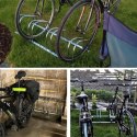 E-hurtownia Stojak rowerowy na 2 rowery uniwersalny opony 35-60mm ścienny podłogowy
