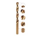 E-hurtownia Wiertła kobaltowe 1-10mm 230el tytanowa powłoka skrzynka metalowa