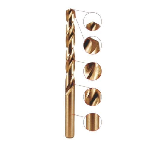 E-hurtownia Wiertła kobaltowe 1-10mm 230el tytanowa powłoka skrzynka metalowa E-hurtownia Wiertła kobaltowe 1-10mm 230el tytanowa powłoka skrzynka metalowa