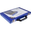 E-hurtownia Wiertła kobaltowe 1-10mm 230el tytanowa powłoka skrzynka metalowa